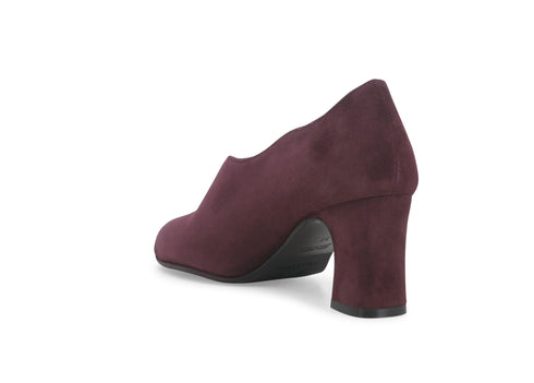 Melluso Donna Décolleté Camoscio X5222-240965 Bordeaux